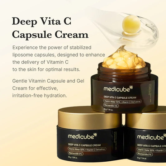 Buy 1 Get 1 Free || Medicube Deep Vita C Capsule Cream