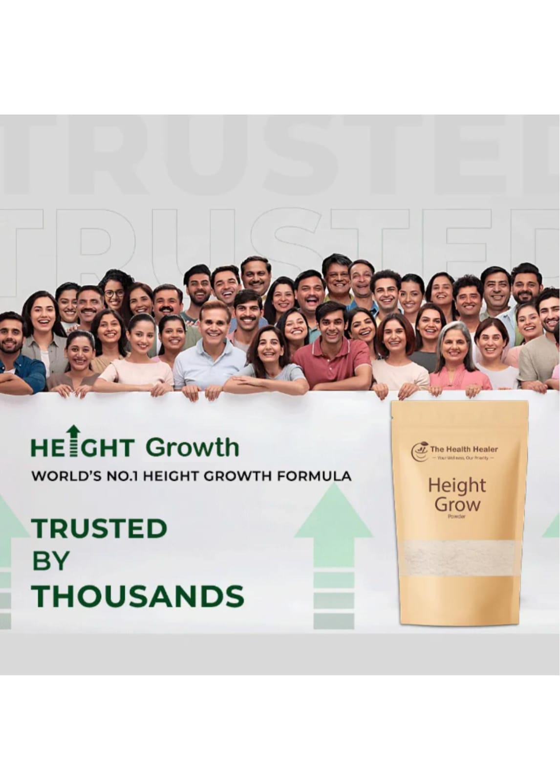 (BUY 1 GET 1 FREE) HEALTH HEALER HEIGHT GROW POWDER